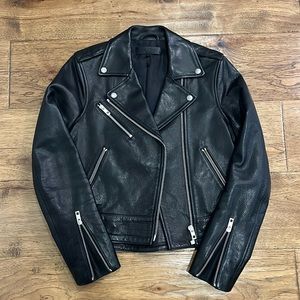 Rag & Bone Black Leather Jacket